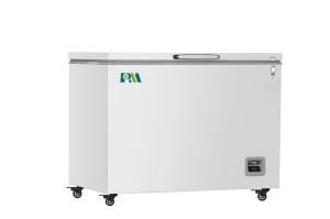 China 485L Large Capacity Biomedical Hospital Chest Freezer Fridge With Foaming Door For Vaccine Storage factory