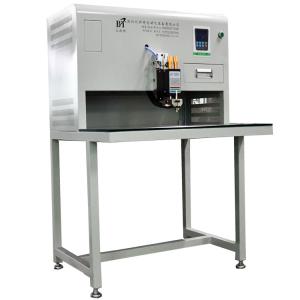 China 50kg Pneumatic Spot Welder For 18650 Battery With PVC button surface mold factory