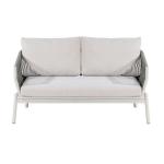 Mail Packing Modern Aluminum Frame Garden Furniture Rope Weave Outdoor Lounge