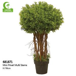 China Anti Fading Aesthetic H90cm Artificial Topiary Tree For Restaurant factory