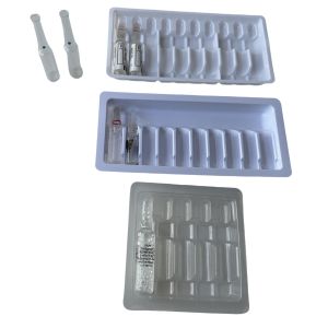 1ml 2ml 3mL Injection Ampoule Bottle Self-adhesive Label PET Ampoule Tray Complete Set Of Customization