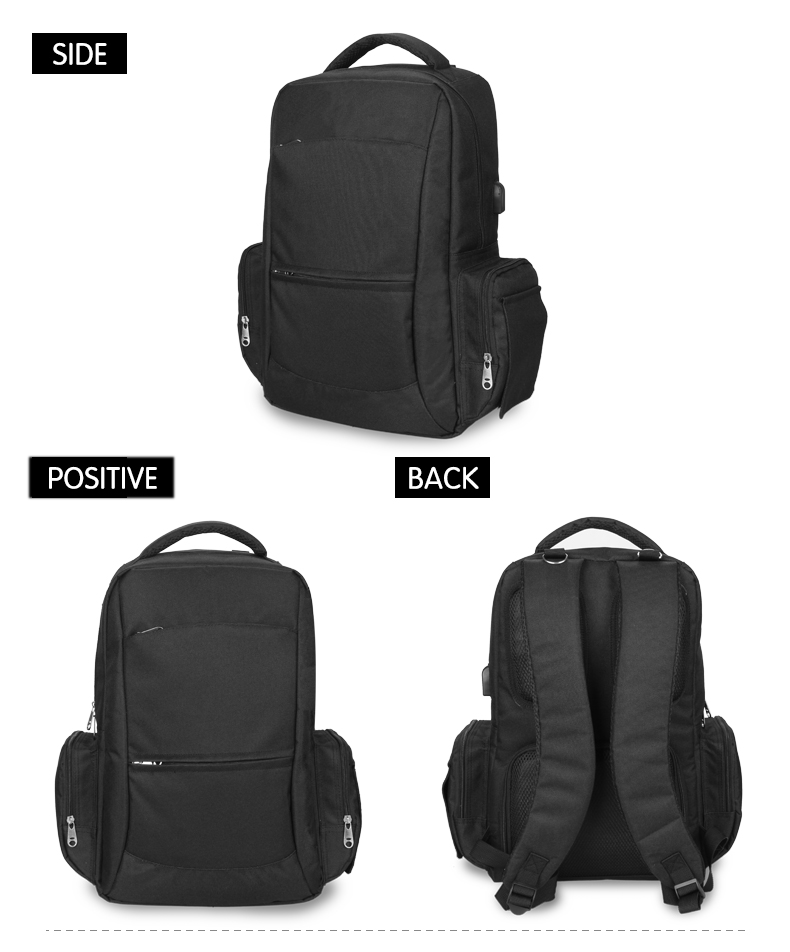 Oxford Diaper Travel Pouch Bag Backpack With Usb Charging Port 0.9kg