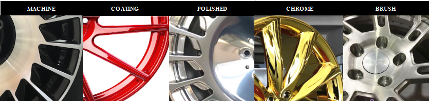 Customized Step Lip Forged Alloy Wheel 19 Inch For A5 A7 A8 GLE S65 C63