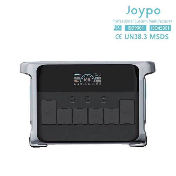 2160Wh Portable Solar Generator For Home With Bidirectional Inverter And Built