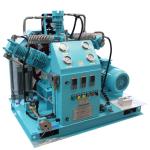 Medical High Pressure Oxygen Compressor Totally Oil Free Air Cooling Way