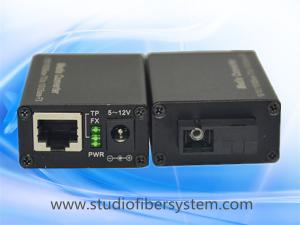 China Mini 1port gigabit ethernet fiber media converter for 1000M ethernet over SC SM fiber to 20~80KM factory