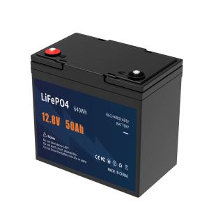 China OEM 12V LiFePo4 Battery Rechargeable Lithium Ion 640wh 50ah Batteries factory
