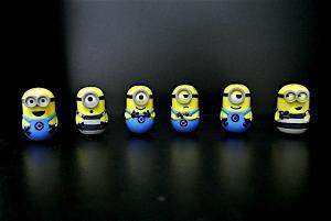 China ABS Material Small Minion Figures , Despicable Me Minion Toys For Kids factory