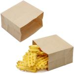 French Fries Packaging Glassine Paper Bags with Customized Logo and Gravure