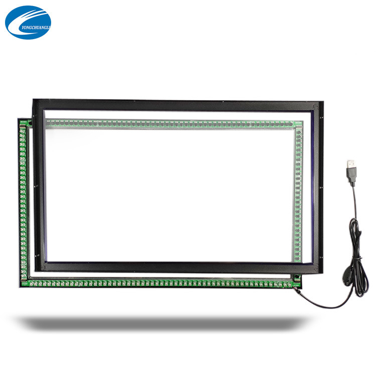 Multi IR Touch Screen Frame Overlay 85 Inch IR Touch Frame Kit