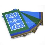 Anti Abrasion Acrylic Sports Flooring Rough Surface Badminton Court Use