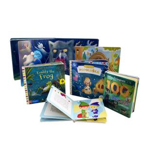 China 7”X10” Children Board Book Printing Pantone Color Picture Board Books factory