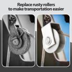 V-groove Casters Sliding Doors Roller Double Bearings Wheel for Sliding Doors