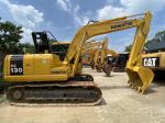 Hydraulic Crawler Second Hand Komatsu Excavator PC130-7 With 0.53m3 Bucket