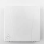 5 Gray/White LC UPC Plastic Fiber Optic Faceplate Socket Panel for Indoor FTTH