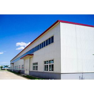 Prefab Steel Structure Workshop with Large Span and Multi-Floor Design