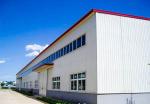 Prefabricated Building Construction Steel Structure Workshop Metal Carports For