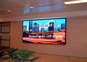 China High Definition Electronic LED Signs Displays , SMD 3 In 1 RGB LED Video Display Panels factory