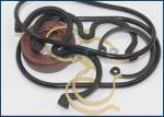 Hydraulic Gear Pump Seal Kit XKAG-00017 XKAG00017 Fits Hyundai R450-7 Crawler