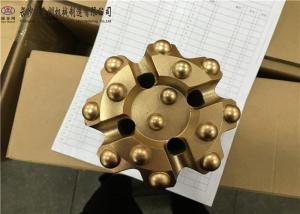 China 90 Mm 3 9/16 Inch DTH Hammer Drill Bits For Rock , Down The Hole Drilling Tools factory
