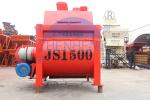 Automatic Precast Twin Shaft JS1500 Concrete Mixer Electric Motor 12 Months
