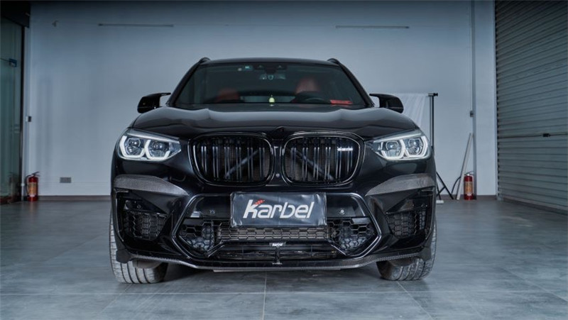 New Product Carbon Fiber Body Kit for BMW X3M X4M F97 F98 X3M X4M Carbon Fiber Front Shovel Diffuser Spoiler