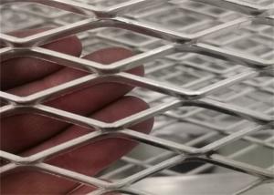 China Ceiling Decorative 316 Stainless Steel Expanded Wire Mesh 10mm-200mm Hole factory