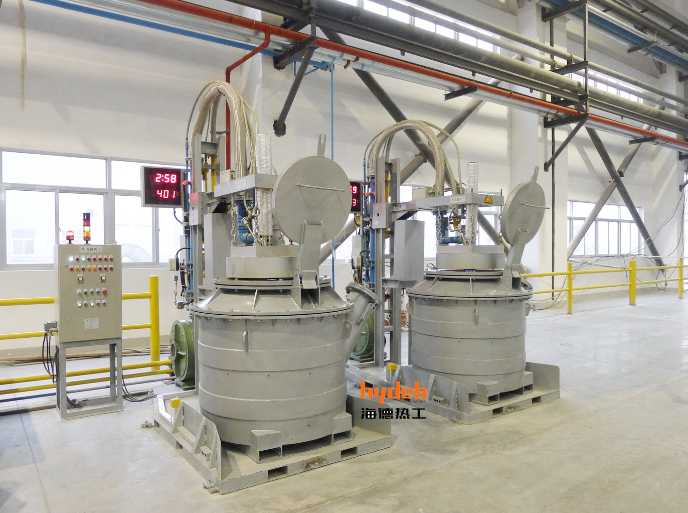 0.7MPa Ladle Preheating System Electric Heater Machine Low Energy Consumption