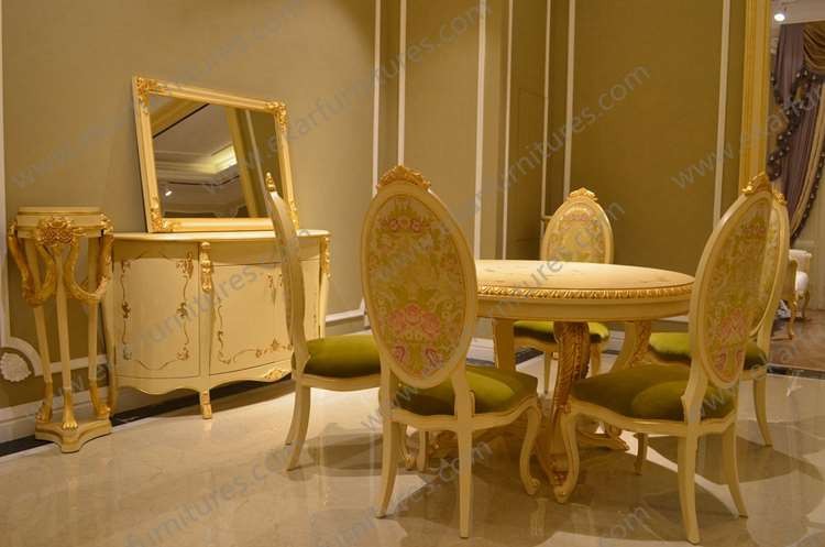Alibaba Retro french italian leather dining chair