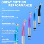5 Led Colorful Dental Handpiece Dental Handpiece 5 Led Dental High Speed