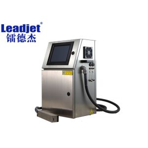 China 1.5-20mm Expiry Date Inkjet Printer , Automatic PET Bottles Batch Number Coding Machine on sale
