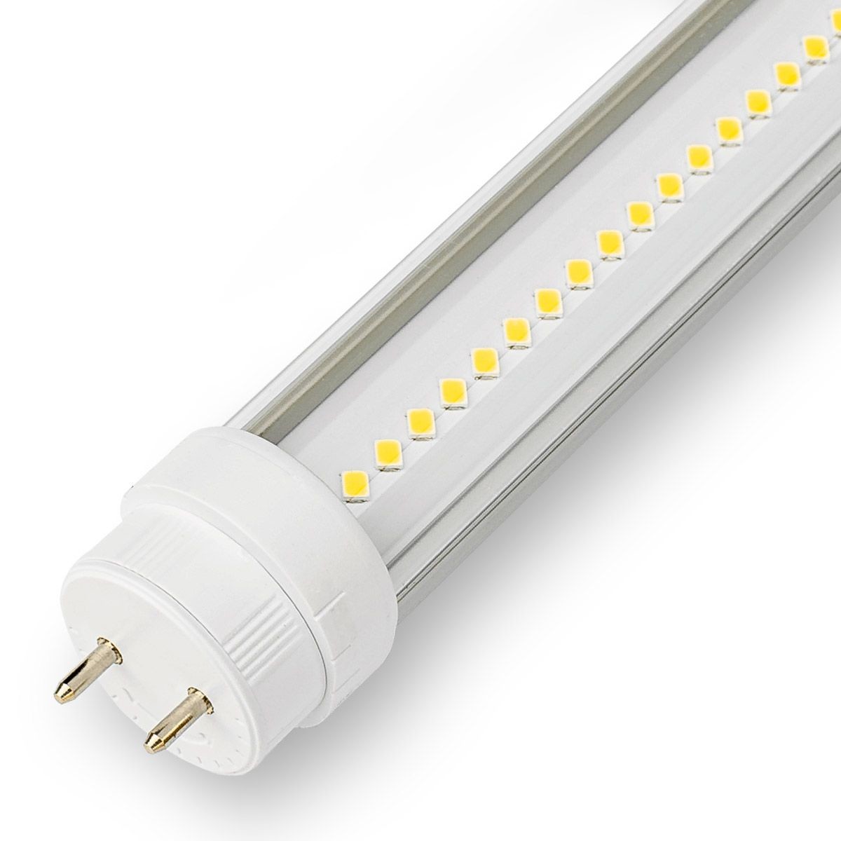 CRI>95Ra T8 LED Tube High Luminous Ballast Bypass Required and Dual-end Powered