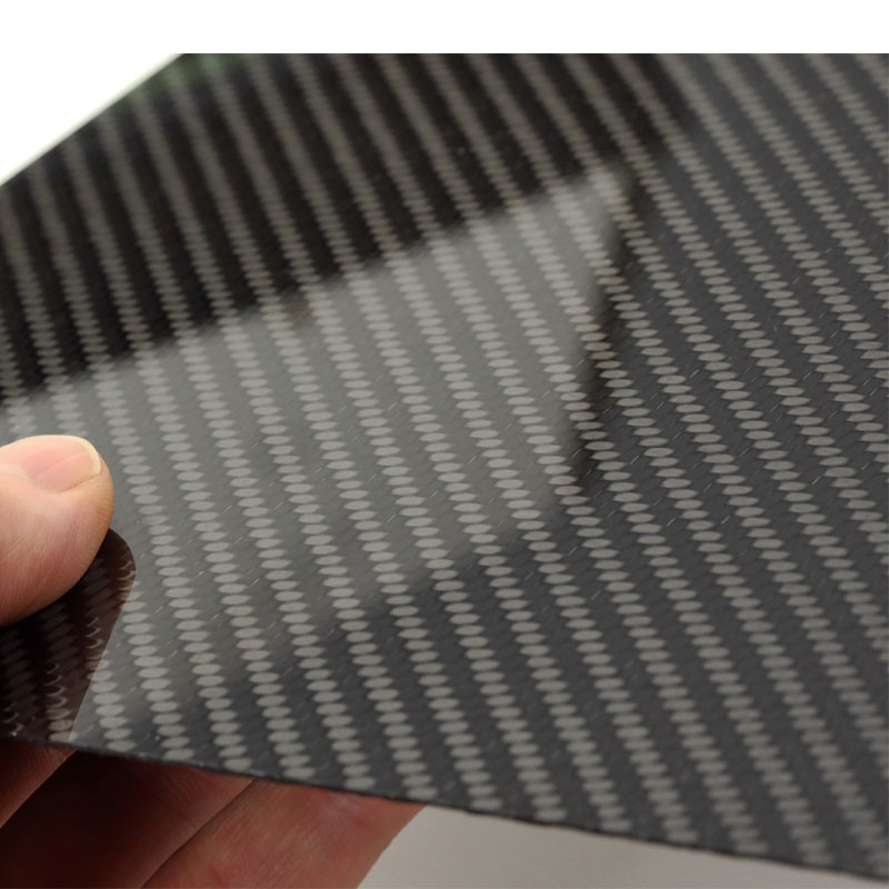 2mm Thick 3k Twill Weave Carbon Fiber Plate For Automation