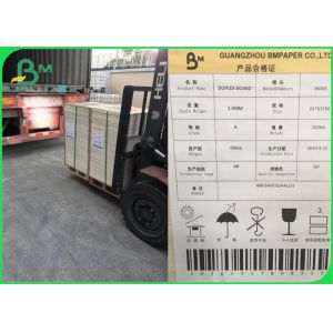 China White Coated Duplex Board 300GSM Smooth Surface For Soap Packaging on sale