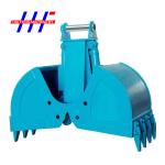 Double Tank 360 Degree Excavator Bucket Digging Conch Claw