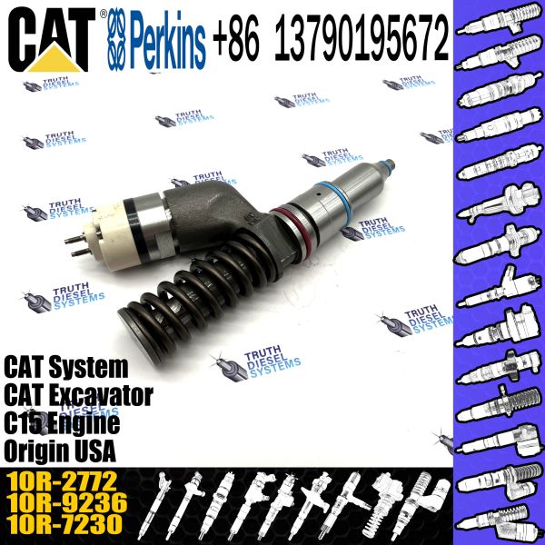 Common Rail Injector 253-0618 10r-2772 For C13 C15 C18 385c Auto Parts High Quality Diesel Injector Nozzle 253-0618