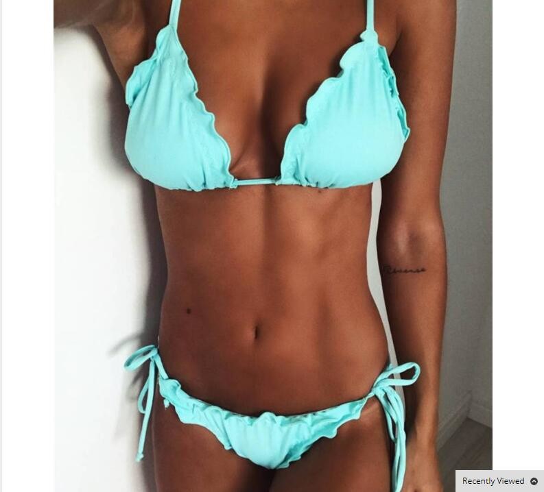 new women Bikinis set Sexy summer European and American fashion swimwear 3 colors bikini