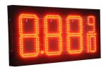 Exhibition Hall Outdoor LED Digital Gas Station Sign Board For Petrol Station
