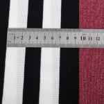 Breathable And Fashionable And Unique Healthy Striped Knit Fabric For Polo Shirt