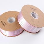 Single Face Diamond Poly Satin Ribbon 5mm-50mm Polyester Satin Ribbon