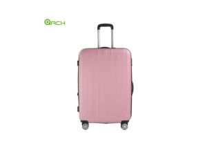 China Comfortable Grip ABS Hard Trolley Case Double Spinner Wheels factory