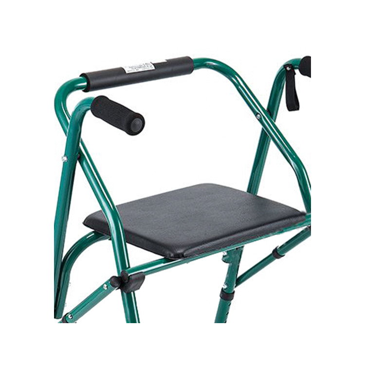 Aluminum Alloy Medical Foldable Mobility Walking Aids With Wheels