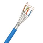 23AWG FFTP CAT6A Cable Blue LSZH 10Gbps High Speed Network Cable 1000Ft