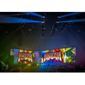 HD Full Color Video Capability Giant 20ft Fixed LED Screen Waterproof Rating