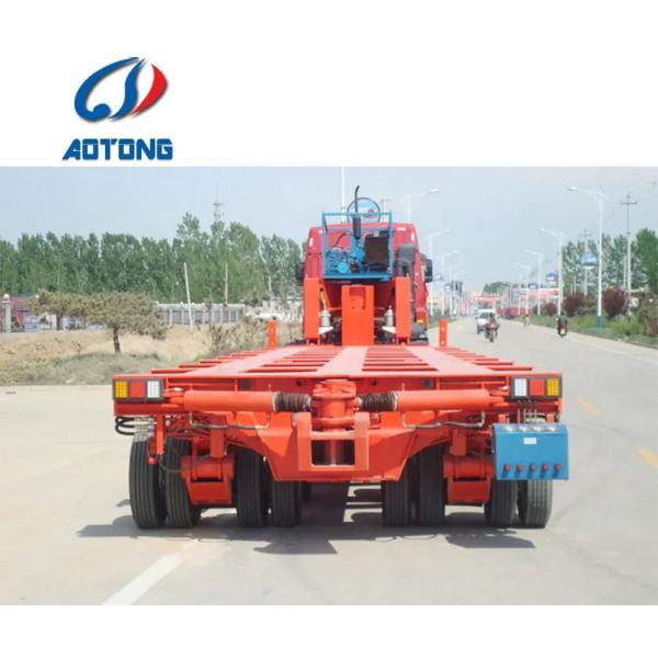 Hydraulic Axis Steerable Cast Semi Trailer for Steel Multi Axles Bridge Girder