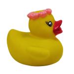 Decorations Yellow Floating Duck Toy / Floating Rubber Ducks Phthalate Free