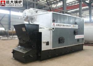 China 8 Ton Biomass Steam Boiler Bulk Fuel And Shaped , Fuel Fired Boiler factory