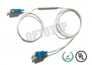 China MM OM 1 Multimode Fibre Optic Splitter 1 x 2 1310 nm Wavelength Low Excess Loss factory