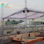 TUV Gable Shape Aluminum Truss Roof System With Stage