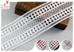 OEM Ivory Guipure Embroidered Ribbon Trim For Dresses Lace Decoration SGS